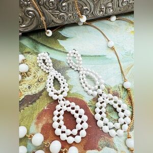 White Vintage Jewelry Lot